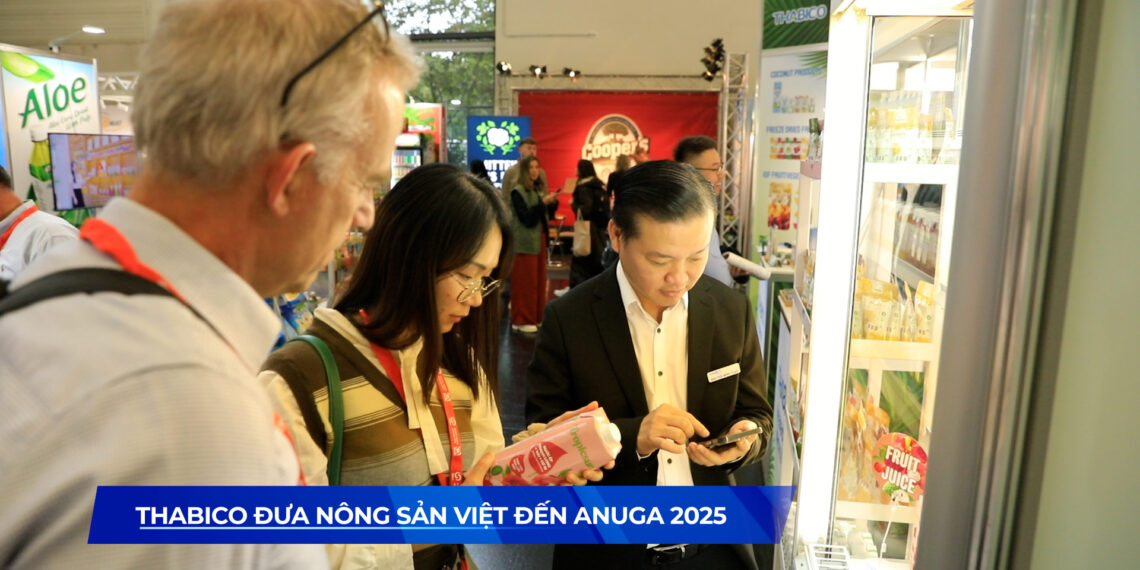 THABICO ĐƯỢC ĐÁNH GIÁ CAO TẠI HỘI CHỢ ANUGA 2025 – NÔNG SẢN VIỆT NAM KHẲNG ĐỊNH VỊ THẾ TRÊN THỊ TRƯỜNG CHÂU ÂU