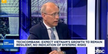 CEO Techcombank Jens Lottner: Việt Nam vẫn duy trì nền tảng tăng trưởng trước những biến động toàn cầu